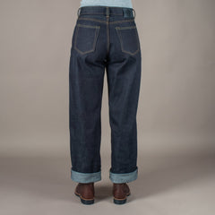 MOMOTARO JEANS410 Standard Wide Women's Jeans 14.7ozHosenBritish Parts Luzern