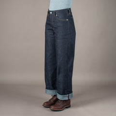 MOMOTARO JEANS410 Standard Wide Women's Jeans 14.7ozHosenBritish Parts Luzern
