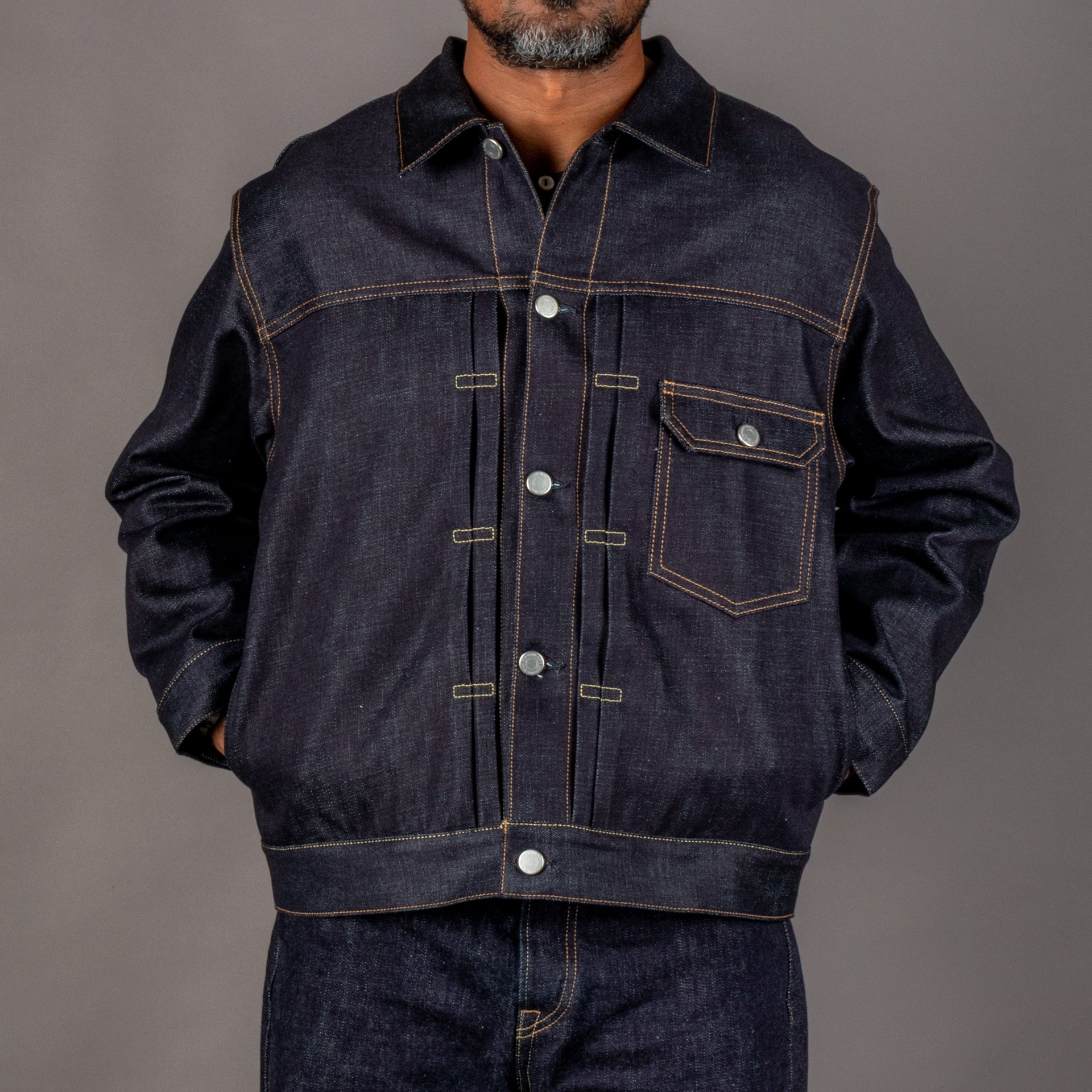 MOMOTARO001 Standard Denim Jacket 14.7ozJackenBritish Parts Luzern