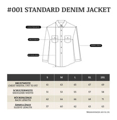 MOMOTARO001 Standard Denim Jacket 14.7ozJackenBritish Parts Luzern