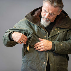 Mountain Jacket 7003-WX Dark Green (Fleece Lining)