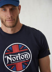 Norton MotorcyclesCameron T-Shirt navy blauT-ShirtBritish Parts Luzern