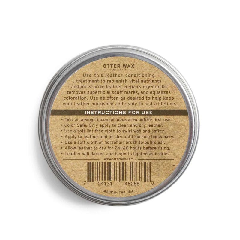 Otter WaxLeather Salve (Conditioner) 60g (2oz)LederpflegeBritish Parts Luzern