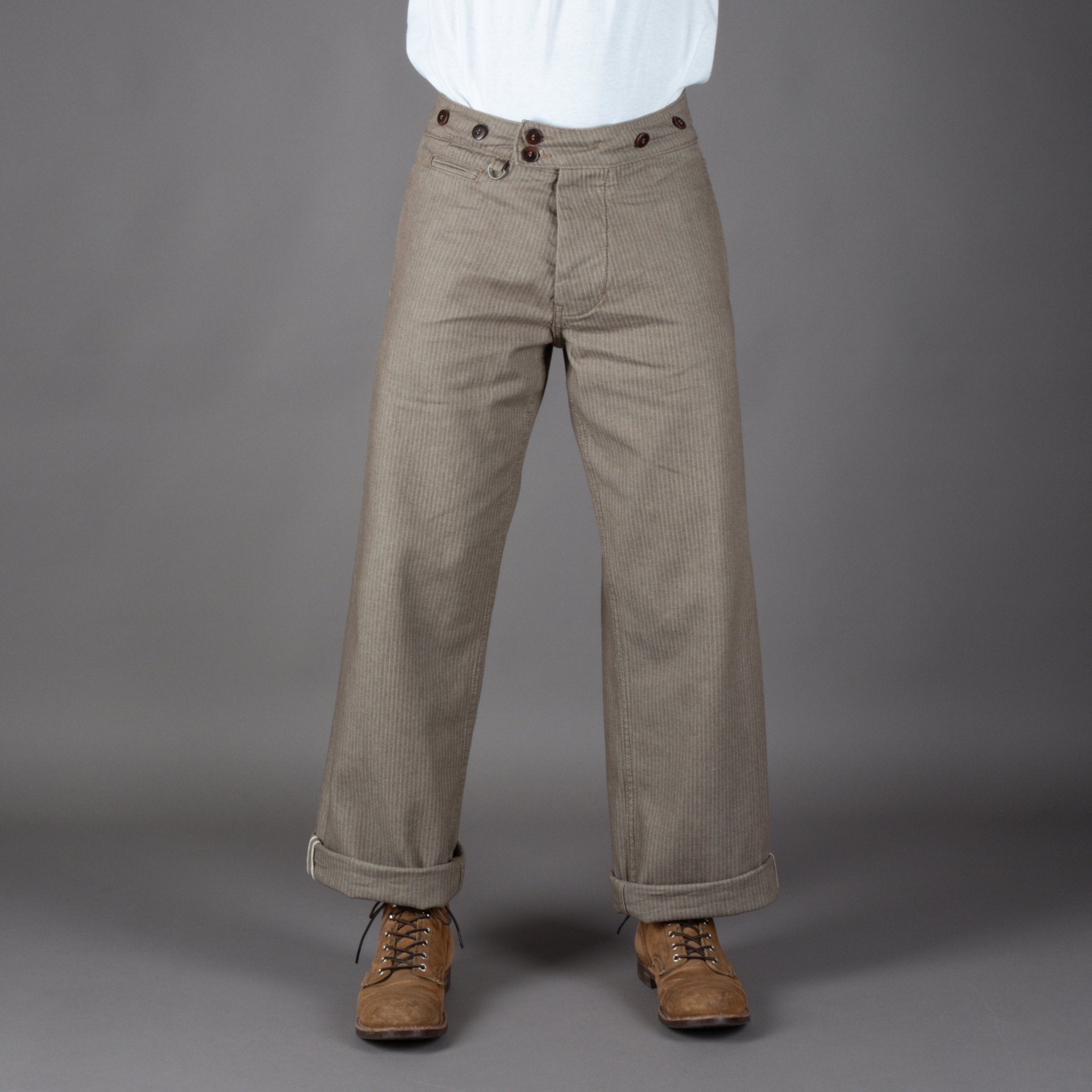 Pike Brothers1905 Hauler Pant HBT BrownHosenBritish Parts Luzern