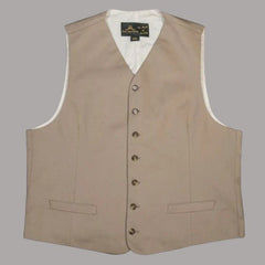 Pike Brothers1923 Buccaneer Vest Cav. Twill BeigeWestenBritish Parts Luzern