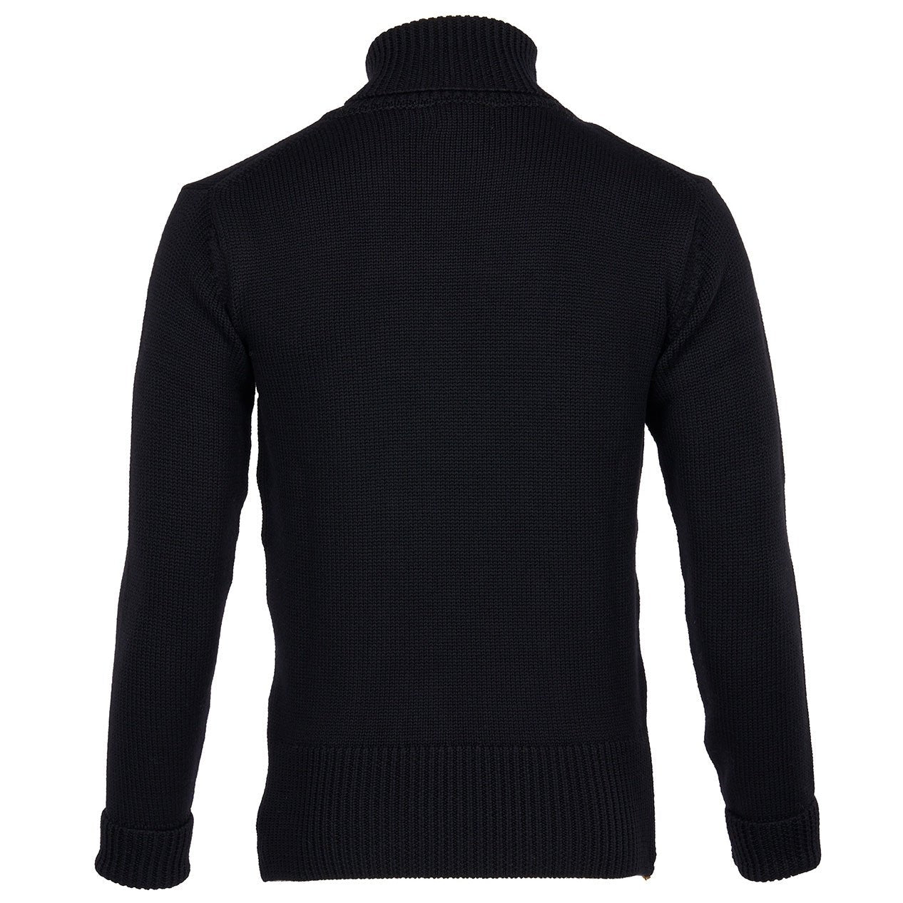 Pike Brothers1923 Turtle Neck Sweater schwarzPulloverBritish Parts Luzern