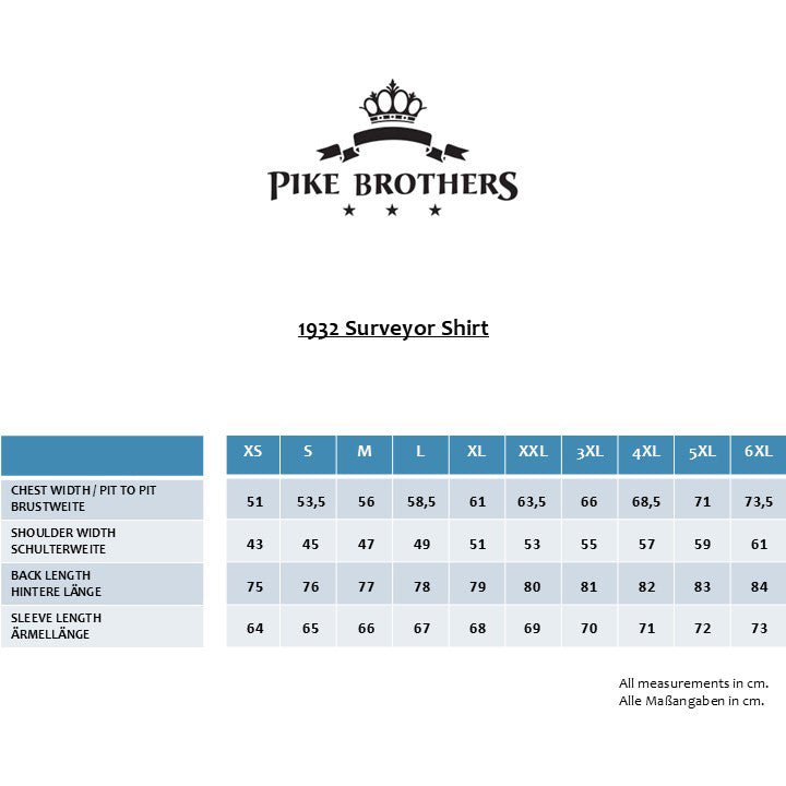 Pike Brothers 1932 Surveyor Shirt Clifden Green Shirt British Parts Lucerne