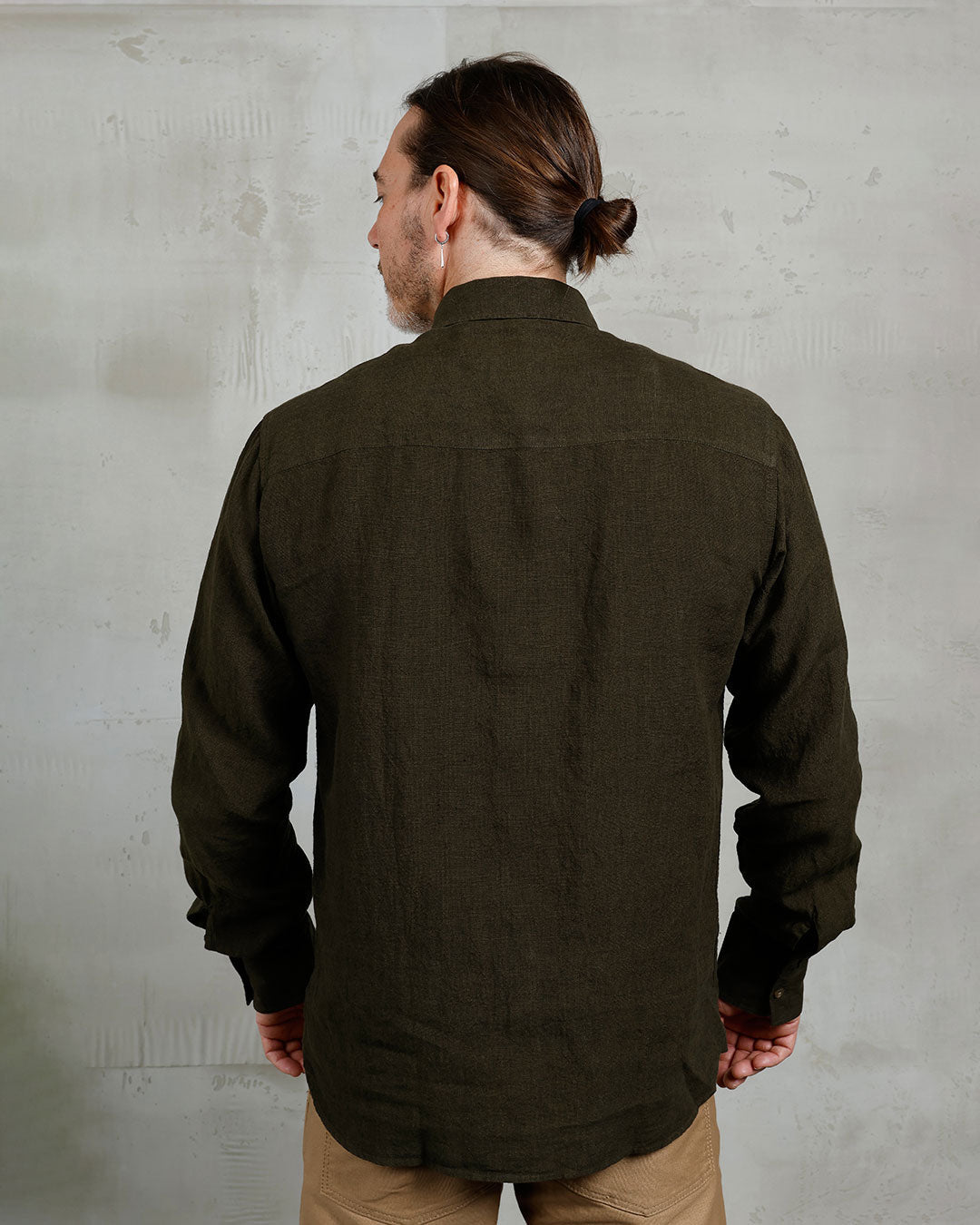 Pike Brothers1932 Surveyor Shirt Clifden GreenHemdBritish Parts Luzern