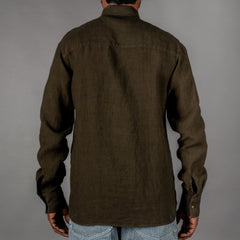 Pike Brothers 1932 Surveyor Shirt Clifden Green Shirt British Parts Lucerne