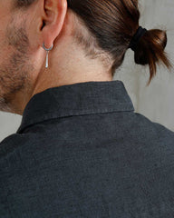 Pike Brothers 1932 Surveyor Shirt Clifden Navy Shirt British Parts Lucerne