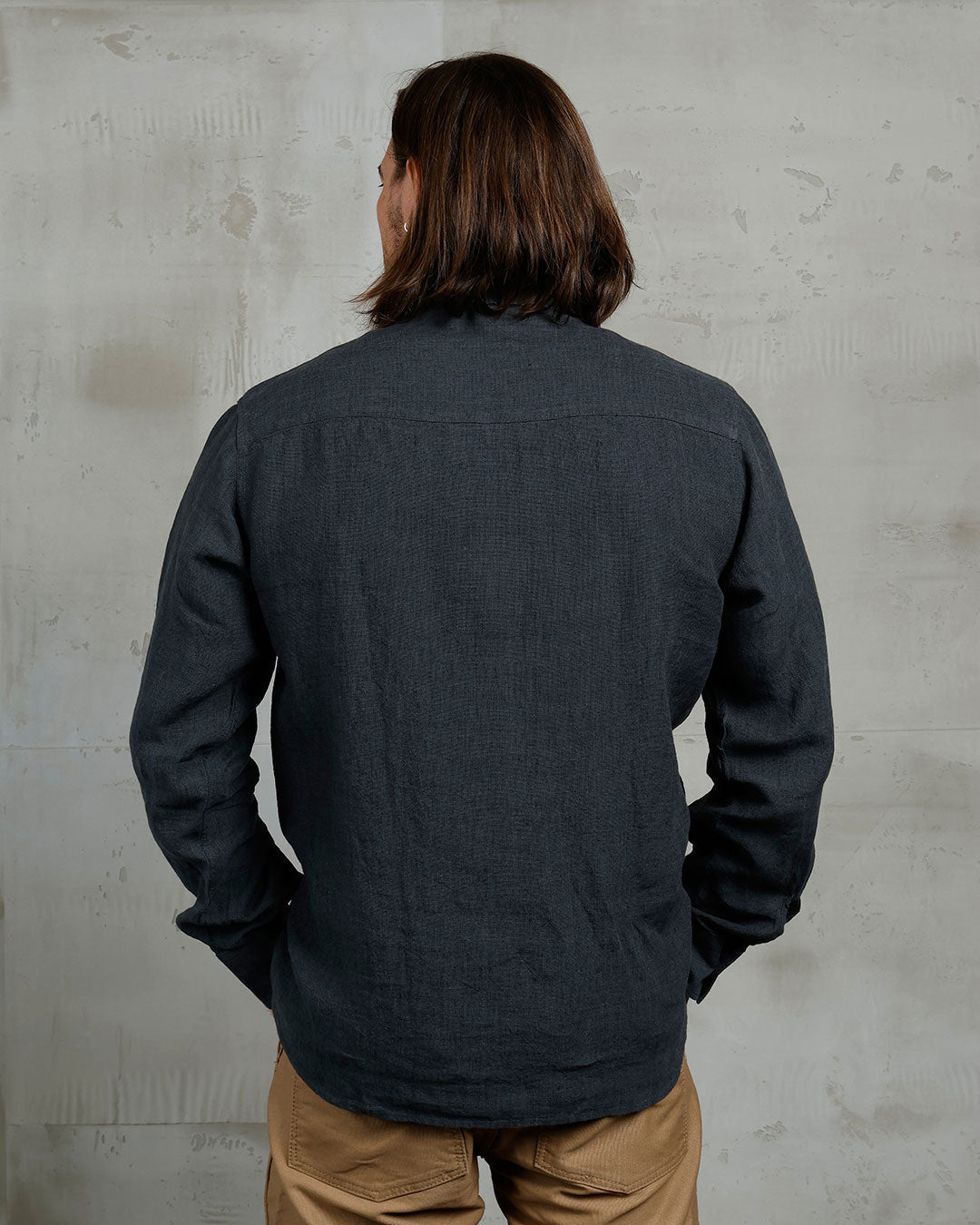 Pike Brothers 1932 Surveyor Shirt Clifden Navy Shirt British Parts Lucerne