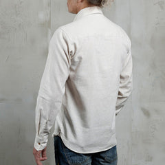 Pike Brothers1932 Surveyor Shirt Natural WhiteHemdBritish Parts Luzern