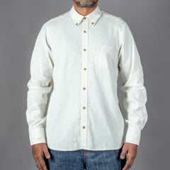 Pike Brothers1932 Surveyor Shirt Natural WhiteHemdBritish Parts Luzern