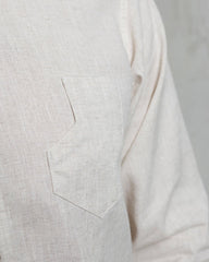 Pike Brothers1932 Surveyor Shirt Natural WhiteHemdBritish Parts Luzern