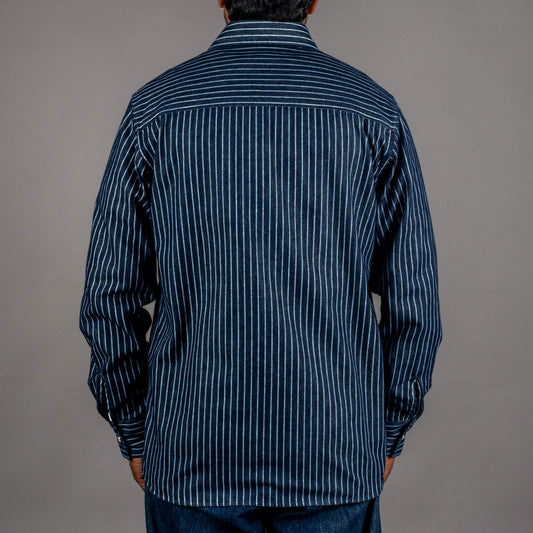 Pike Brothers1937 Roamer Shirt Blue Wabash DenimHemdBritish Parts Luzern