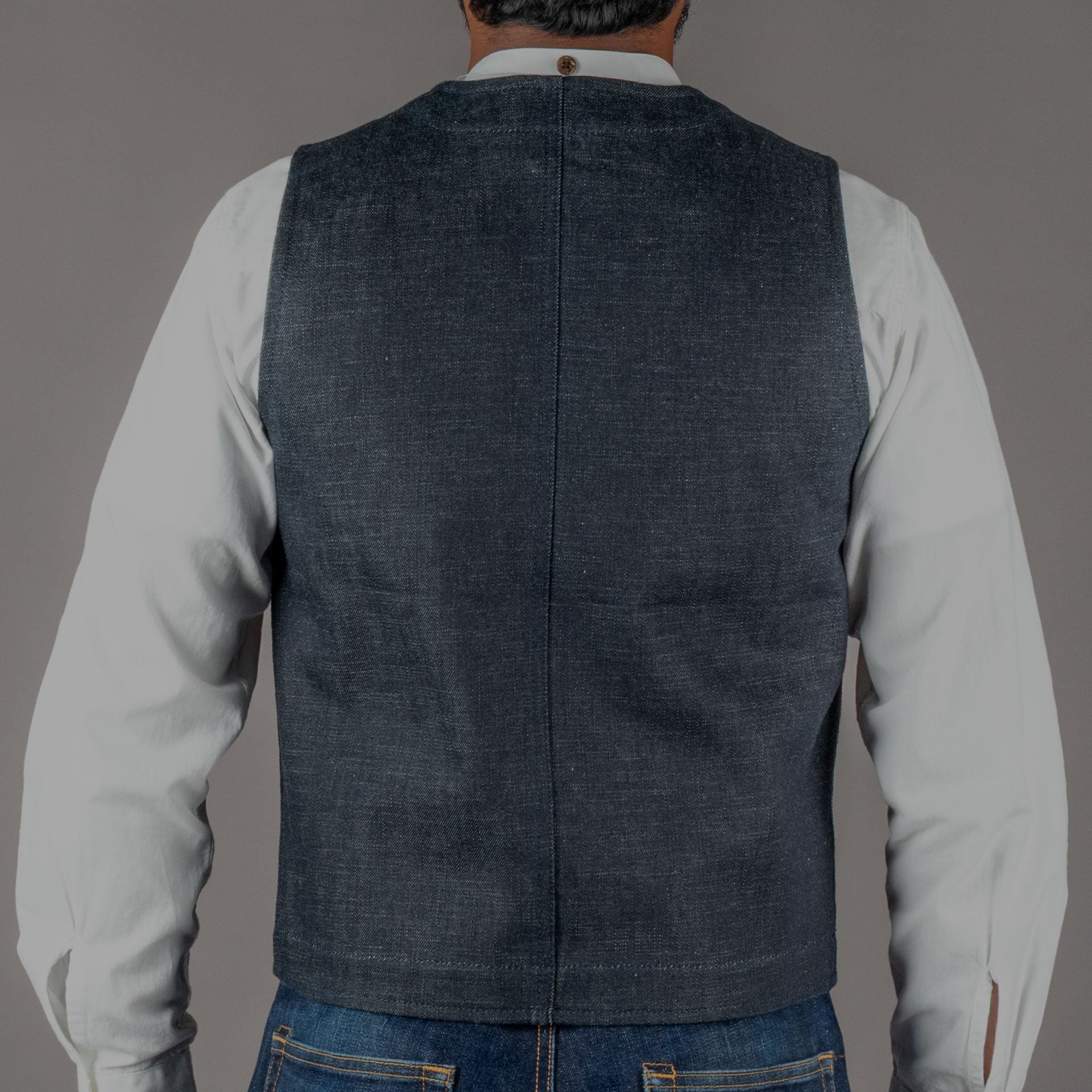 Pike Brothers1937 Roamer Vest 11oz MetalWestenBritish Parts Luzern