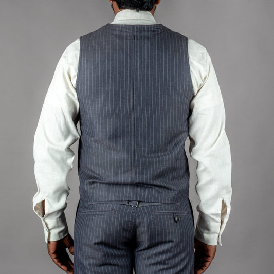 Pike Brothers1937 Roamer Vest Chicago GreyWestenBritish Parts Luzern