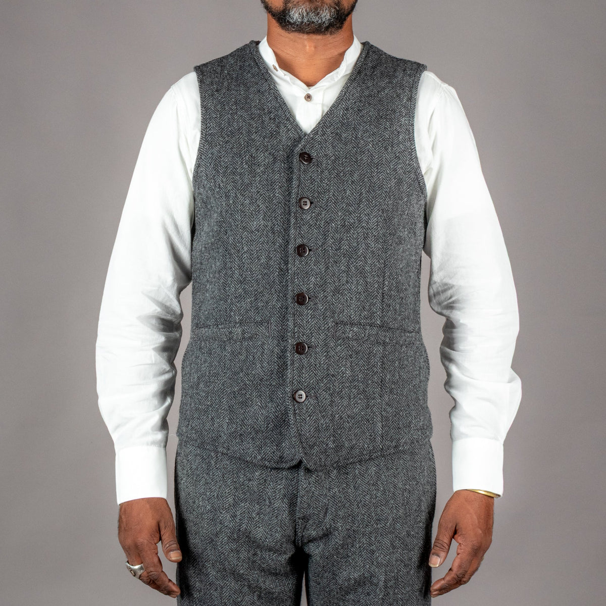 Pike Brothers1937 Roamer Vest Dundee GreyWestenBritish Parts Luzern