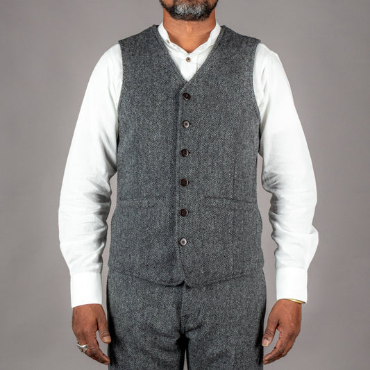 Pike Brothers1937 Roamer Vest Dundee GreyWestenBritish Parts Luzern