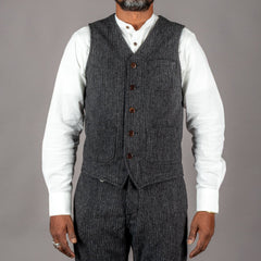 Pike Brothers1937 Roamer Vest Glasgow GreyWestenBritish Parts Luzern