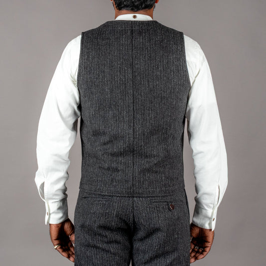 Pike Brothers1937 Roamer Vest Glasgow GreyWestenBritish Parts Luzern