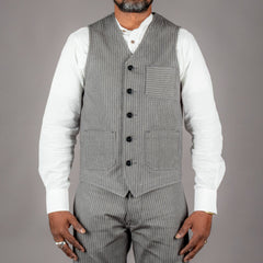 Pike Brothers1937 Roamer Vest Grey WabashWestenBritish Parts Luzern