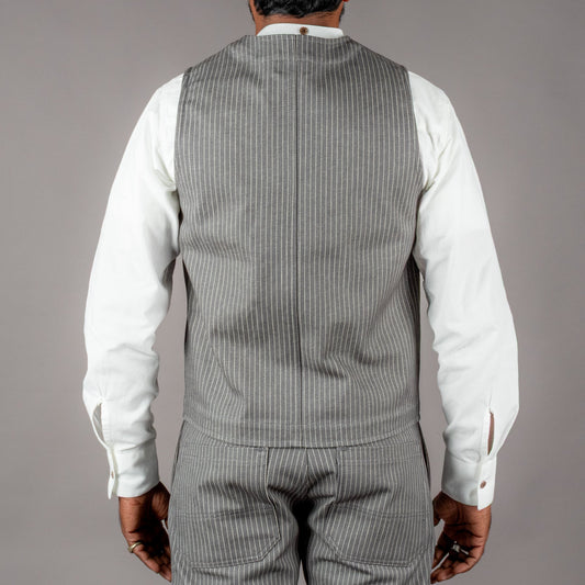 Pike Brothers1937 Roamer Vest Grey WabashWestenBritish Parts Luzern