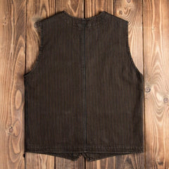 Pike Brothers1937 Roamer Vest Hickory Stripes BrownWestenBritish Parts Luzern