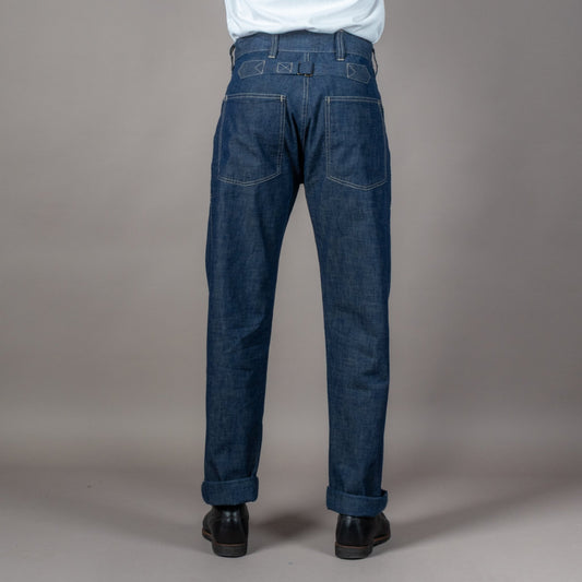 Pike Brothers1940 Army Denim Trousers IndigoHosenBritish Parts Luzern