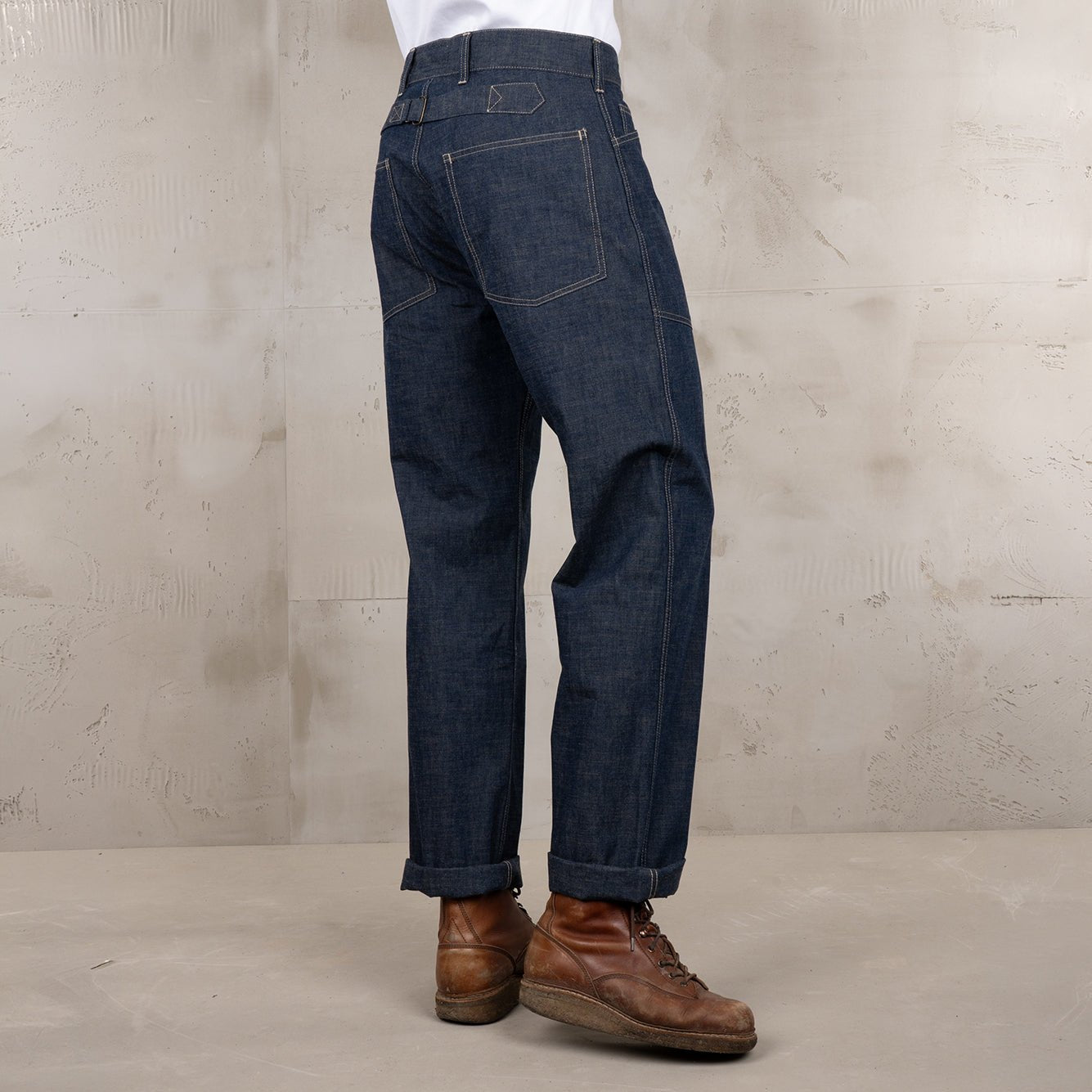 Pike Brothers1940 Army Denim Trousers IndigoHosenBritish Parts Luzern