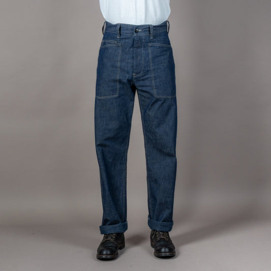 Pike Brothers1940 Army Denim Trousers IndigoHosenBritish Parts Luzern