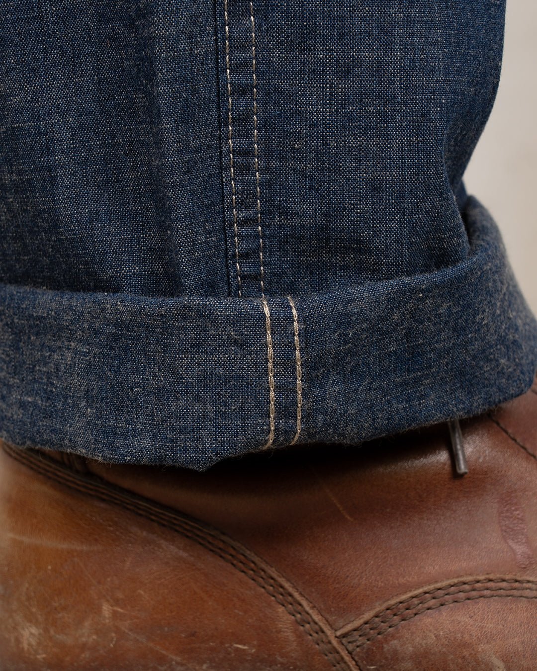 Pike Brothers1940 Army Denim Trousers IndigoHosenBritish Parts Luzern