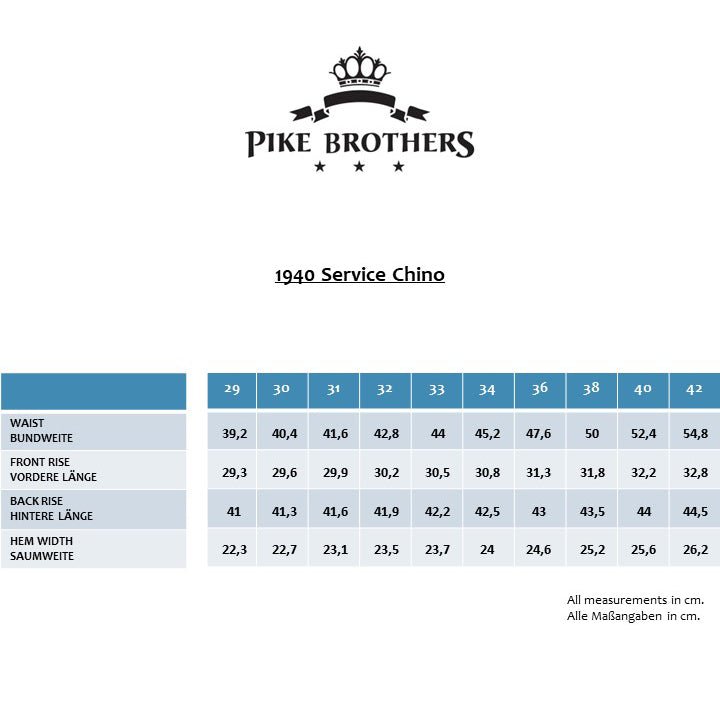 Pike Brothers1940 Service Chino Leesville SandHosenBritish Parts Luzern