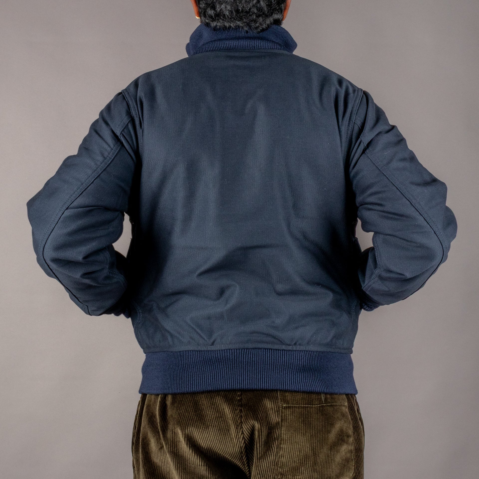 Pike Brothers1942 Deck Zip Jacket Dark BlueJackenBritish Parts Luzern