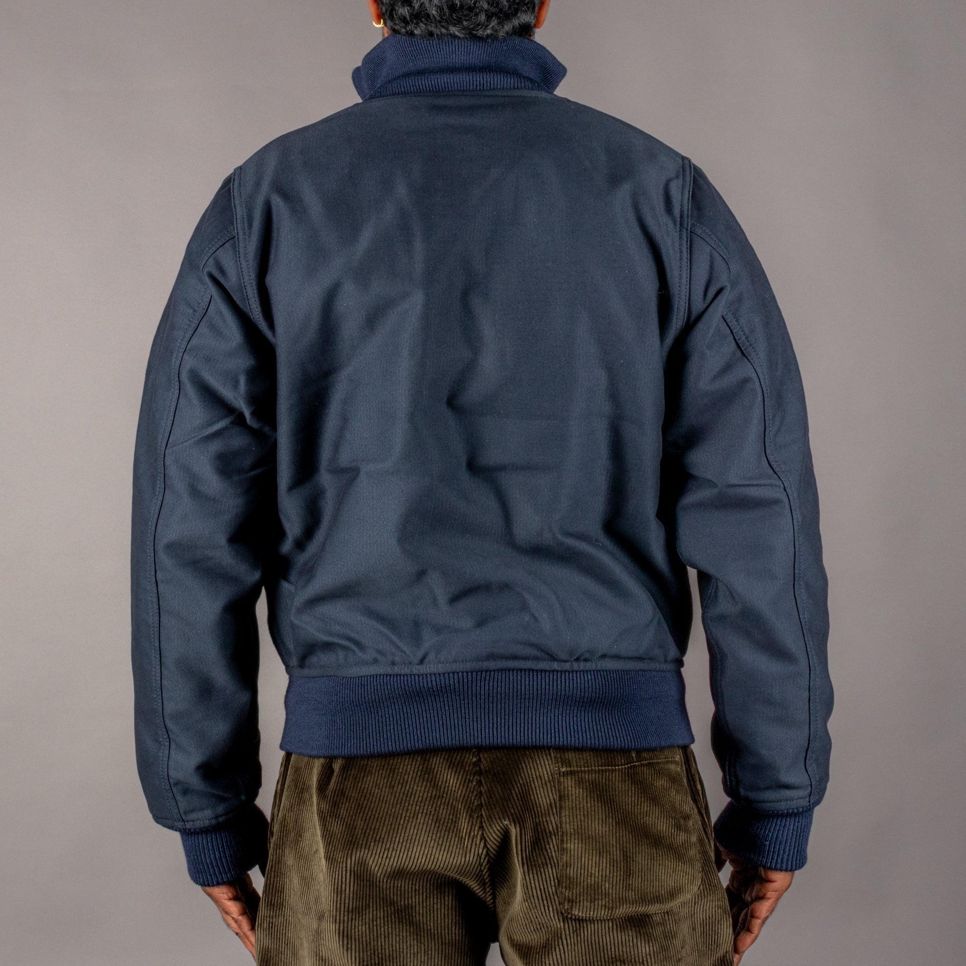 Pike Brothers1942 Deck Zip Jacket Dark BlueJackenBritish Parts Luzern