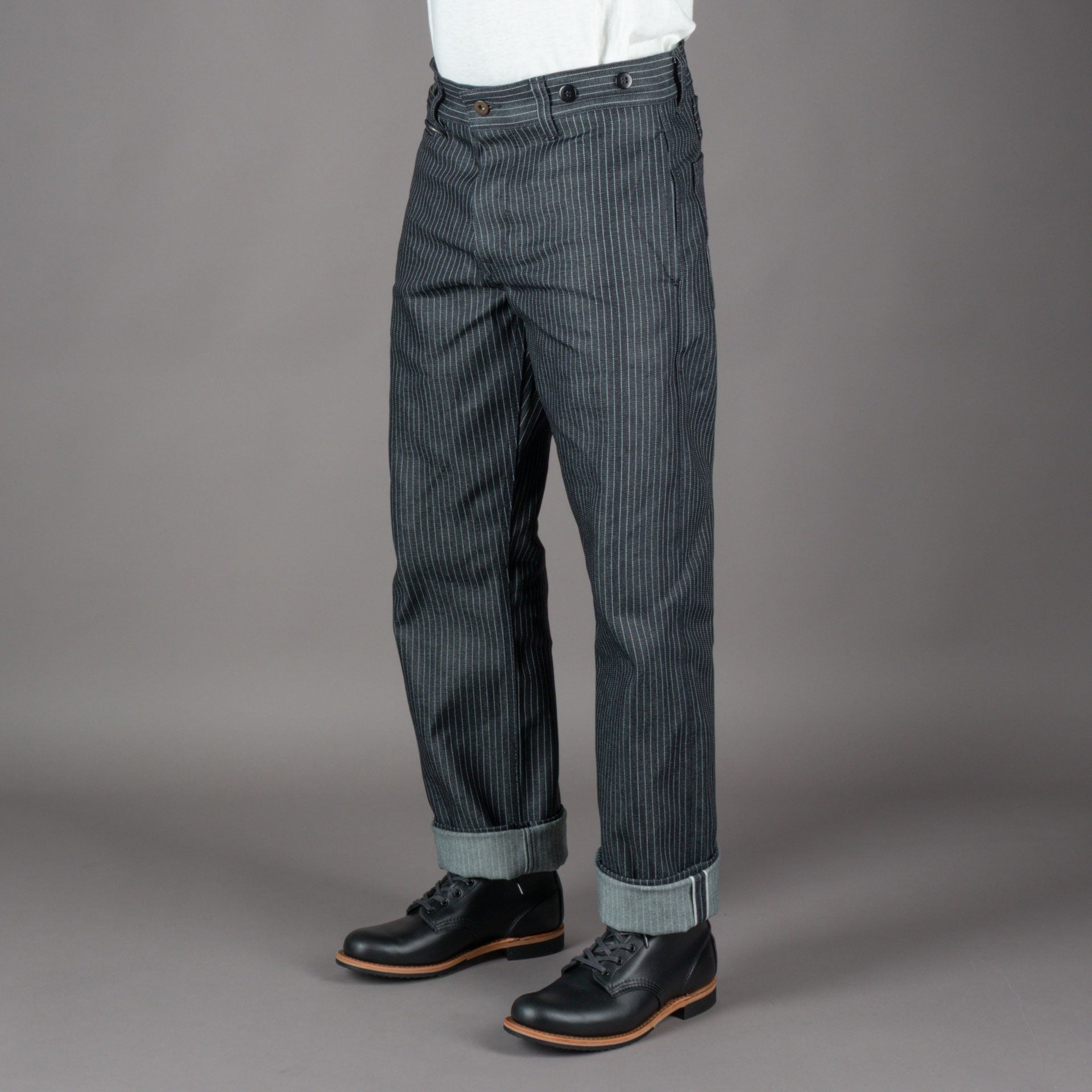 Pike Brothers1942 Hunting Pant Blue Wabash 13ozHosenBritish Parts Luzern