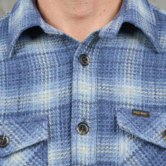 Pike Brothers1943 CPO Shirt Logan BlueHemdBritish Parts Luzern