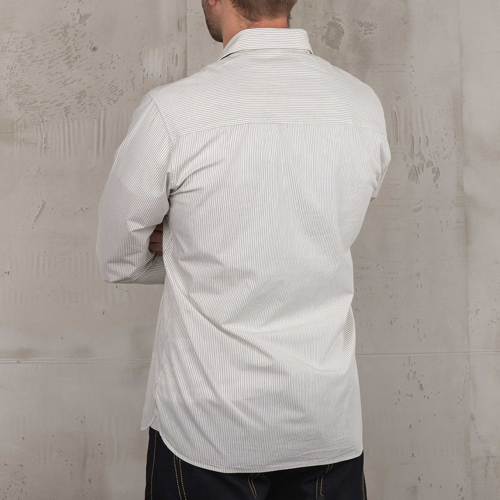 Pike Brothers1954 Oxford Shirt Kingston whiteHemdBritish Parts Luzern