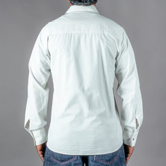 Pike Brothers 1954 Oxford Shirt Kingston White Shirt British Parts Lucerne