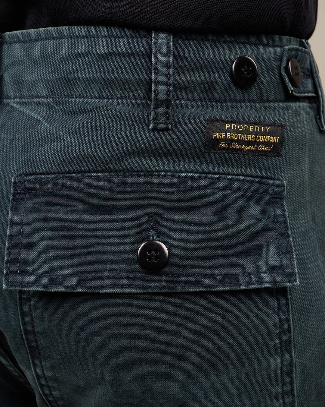 Pike Brothers1962 OG - 107 Pant Grease BlackHosenBritish Parts Luzern