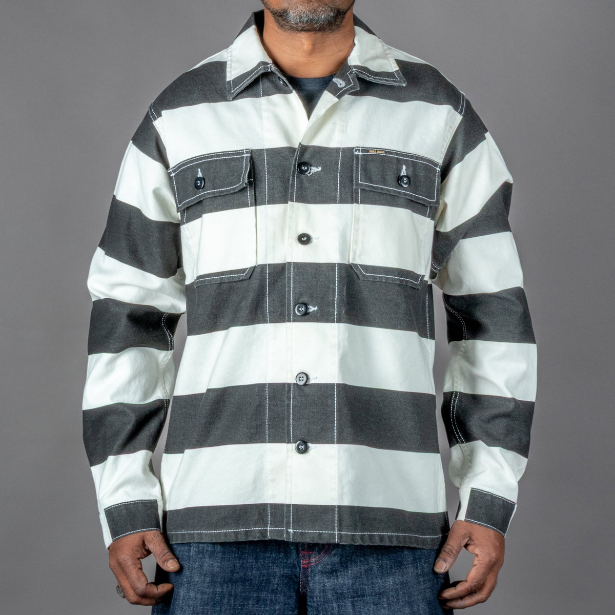 Pike Brothers1962 OG - 107 Shirt (Jacket) Alcatraz WhiteJackenBritish Parts Luzern