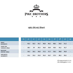 Pike Brothers1962 OG - 107 Short oliveHosenBritish Parts Luzern