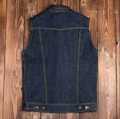 Pike Brothers1963 Roamer Vest 11oz MetalWestenBritish Parts Luzern