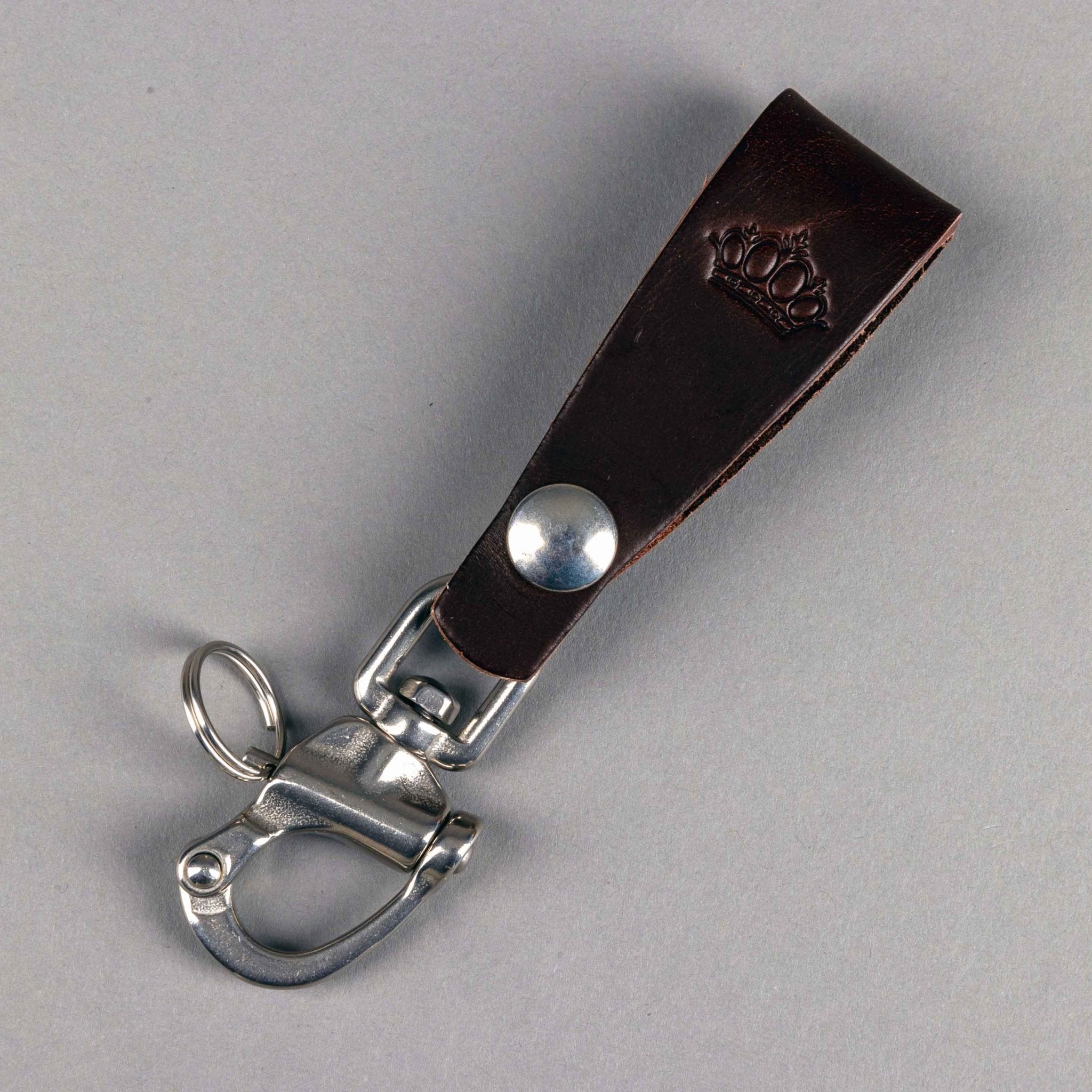 Pike Brothers1965 Key Hanger dunkelbraunSchlüsselanhängerBritish Parts Luzern