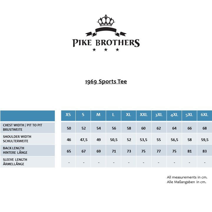 Pike Brothers 1969 Sports Tee Ventura White T-Shirt British Parts Lucerne