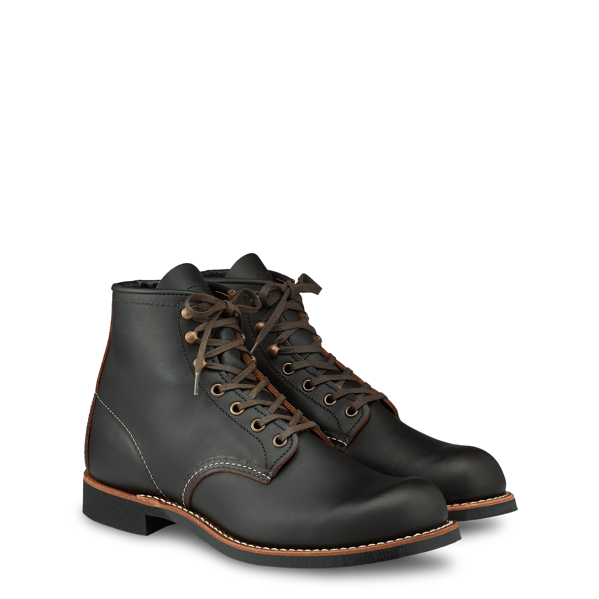 Red Wing ShoesBlacksmith 3345 Black Prairie LeatherSchuheBritish Parts Luzern