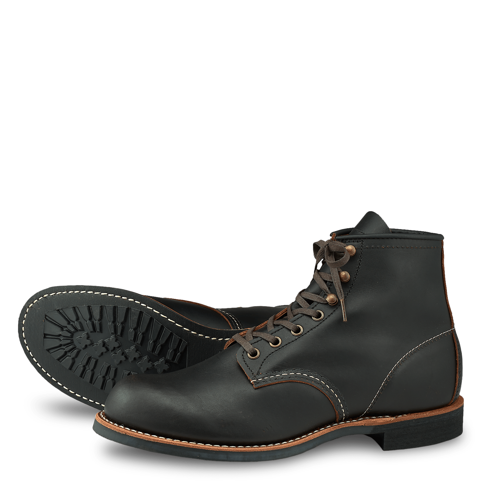 Red Wing ShoesBlacksmith 3345 Black Prairie LeatherSchuheBritish Parts Luzern