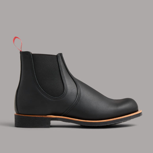Red Wing ShoesChelsea Rancher 8224 Black Harness Leather HerrenschuheSchuheBritish Parts Luzern
