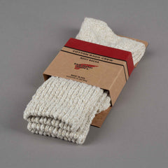 Red Wing ShoesCotton Ragg Socken in Cream / CoffeeSockenBritish Parts Luzern