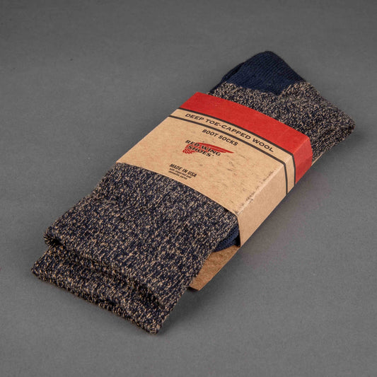 Red Wing ShoesDeep Toe Capped Wool Socken dark navySockenBritish Parts Luzern